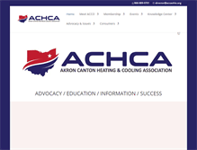 Tablet Screenshot of accaohio.com